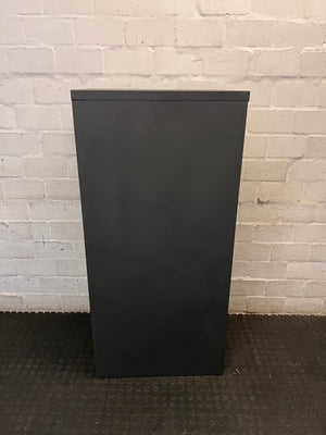 Grey 4-Drawer Metal Filing Cabinet – top view