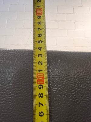 Hisense Brushed Steel Fridge Freezer with Water Dispenser – height measurement