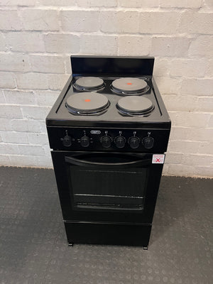 Defy 4-Plate Electric Stove in Black – main front view