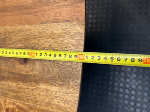 Decofurn Dal Danish Oval Solid Wood Dining Table – width measurement