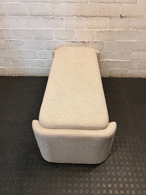 Coricraft Olly Upholstered Fabric Blanket Box – top view