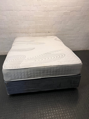 Sealy Double Bed Mattress and Base Set – back view