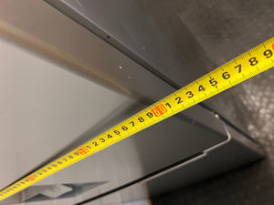 KIC Silver Fridge Freezer with Water Dispenser – depth measurement