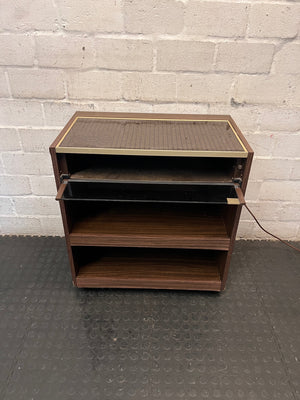 Salton Entertainer Warming Trolley with Glass Door – side view