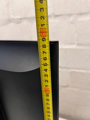 Samsung 40-inch Flat Screen Television in Black – height measurement