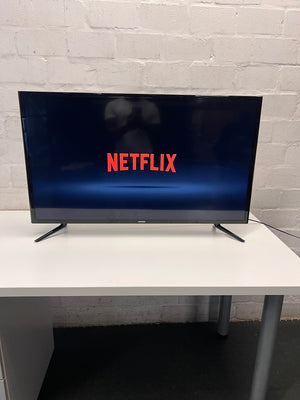 Samsung 40-inch Flat Screen Television in Black – main front view
