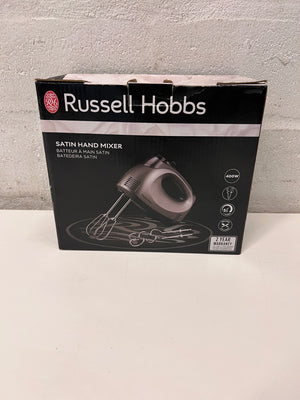 Russell Hobbs Metallic Grey Electric Hand Mixer – top view