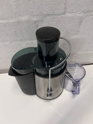 Milex Silver Vegetable and Fruit Juicer – side view