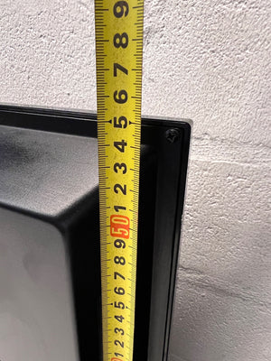 Telefunken Black LCD TV with Remote Control – height measurement