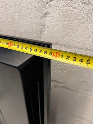 Telefunken Black LCD TV with Remote Control – width measurement