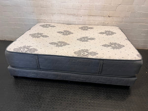 Viking Beds Double Mattress and Base Set – back view