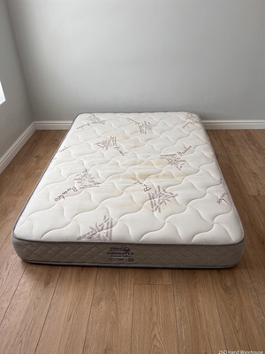 Double Bamboo Fabric Quilted Mattress – styled product image