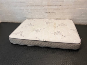 Double Bamboo Fabric Quilted Mattress – top view