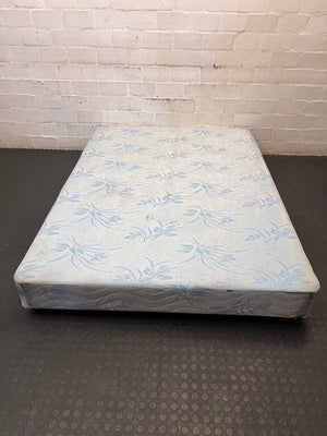 Patterned Double Bed Base – condition detail