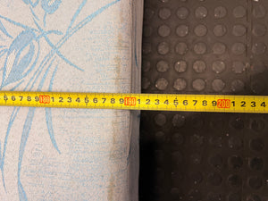 Patterned Double Bed Base – depth measurement