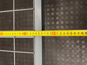 Sky Distribution Grey Metal Single Bed Frame – width measurement