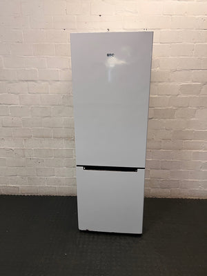 KIC White Fridge Freezer Combination — Good Working Order – main front view