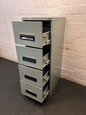 4-Drawer Metal Filing Cabinet – side view