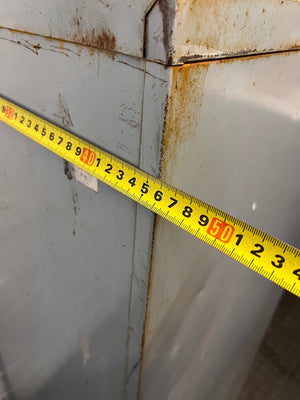 Krost 4-Drawer Metal Filing Cabinet – depth measurement