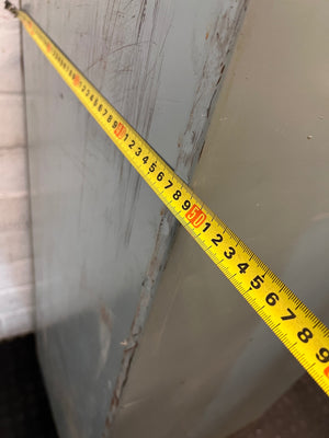 Classic 4-Drawer Metal Filing Cabinet – depth measurement