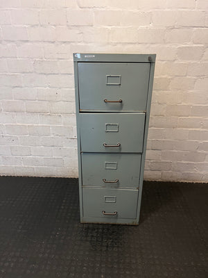 Classic 4-Drawer Metal Filing Cabinet – main front view