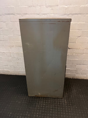 4-Drawer Industrial Metal Filing Cabinet – top view