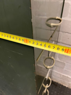 Four Drawer Metal Filing Cabinet in Olive Green – width measurement