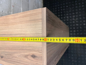 Wood Look Display Cabinet with Internal Racks – width measurement