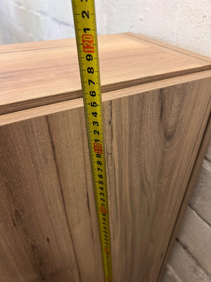 Slim Wood-Look Single Door Cabinet – height measurement