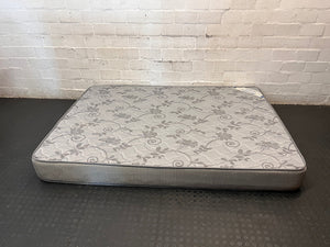Decofurn Deco Supreme Grey Patterned Double Mattress – top view