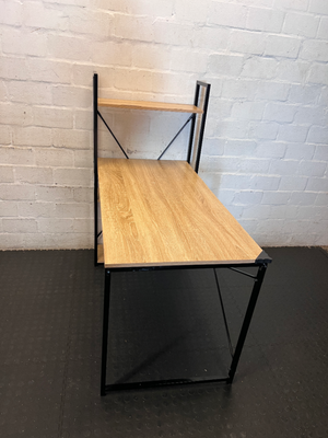 Ladder Desk with 3 Shelves - Used, Fair Condition - 2ndhandwarehouse.com