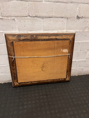 Classic Rectangular White Wood Framed Mirror - 2ndhandwarehouse.com