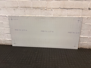 Large Frameless Rectangular Wall Mirror - Fair Condition - 2ndhandwarehouse.com