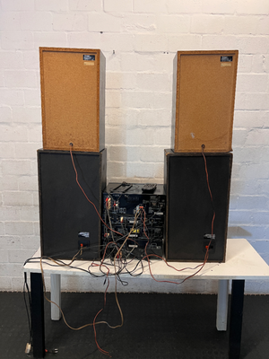 Technics Component Sound System with Four Speakers — Clean and Tested - 2ndhandwarehouse.com