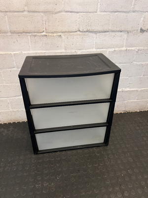 Addis 3-Drawer Plastic Storage Unit - 2ndhandwarehouse.com