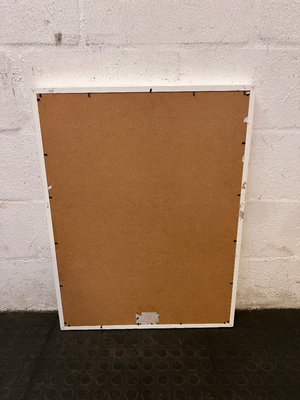 Framed Portrait Painting in White Frame — Good C - 2ndhandwarehouse.com