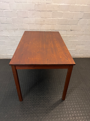 Classic Warm Wood Dining Table - 2ndhandwarehouse.com