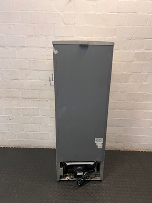 Hisense Silver Bottom-Mount Fridge-Freezer — Working Well, Fair Exterior Condition