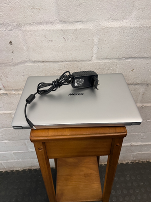 Mecer Silver Slimline Laptop — Keyboard Faults and Password Protected