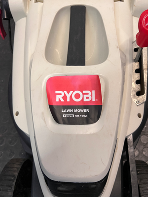 Ryobi Electric Lawn Mower with Grass Catcher — Good Working Order; Fair Used Condition