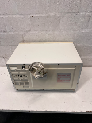 White Morphy Richards Countertop Microwave — Used; Fair Condition