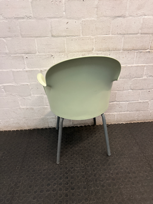 Gogo Armchair by Marcello Ziliani for Sintesi, 1980s — Fair Condition with Visible Wear
