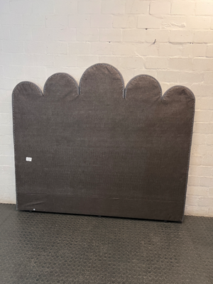 Coricraft Scalloped Upholstered Headboard — Very Good Used Condition