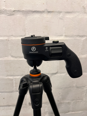 Vanguard Tripod with Pistol Grip Handle — Good Working Order