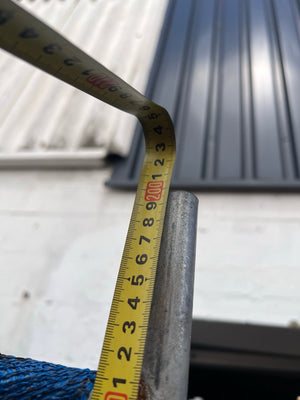 Round steel tube frame