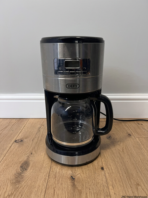 Defy Stainless Steel Digital Filter Coffee Machine — Good Working Order with General Wear