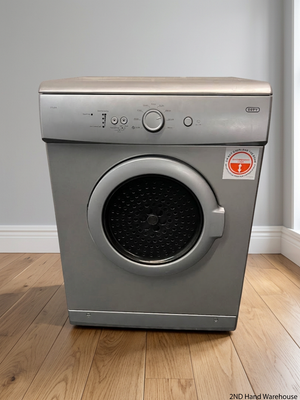 Defy Silver Front-Loading Tumble Dryer — Working Order; Tumble Dryer Unit