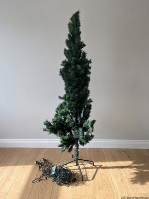 210cm Pre-Lit Pine Christmas Tree - 200 LEDs (Untested) - 2ndhandwarehouse.com