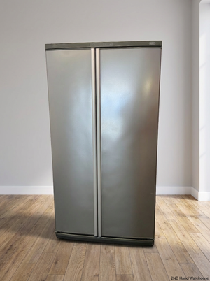 Silver Defy Double Door Fridge - Failed Testing / Needs Review - 2ndhandwarehouse.com