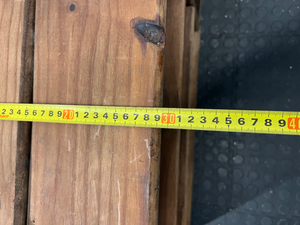 Rustic Mini Bookshelf & Storage Unit - Fair Condition - Significant Wear - 2ndhandwarehouse.com